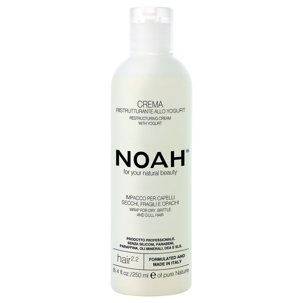 NOAH Hair Крем-маска для реструктуризации волос с йогуртом 250мл NOAH Hair Крем-маска для реструктуризации волос с йогуртом 250мл