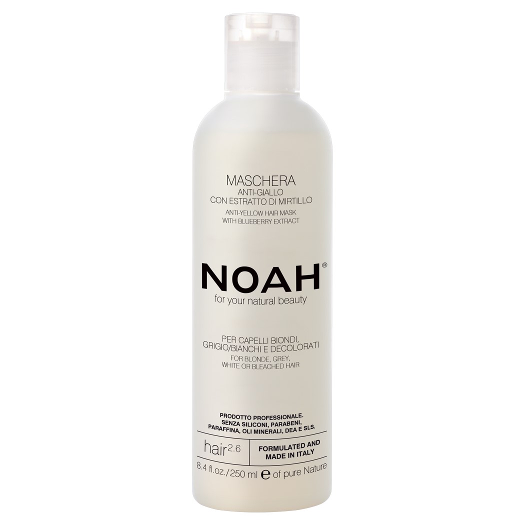 NOAH Hair Маска для нейтрализации желтого тона с черникой 250мл NOAH Hair Маска для нейтрализации желтого тона с черникой 250мл