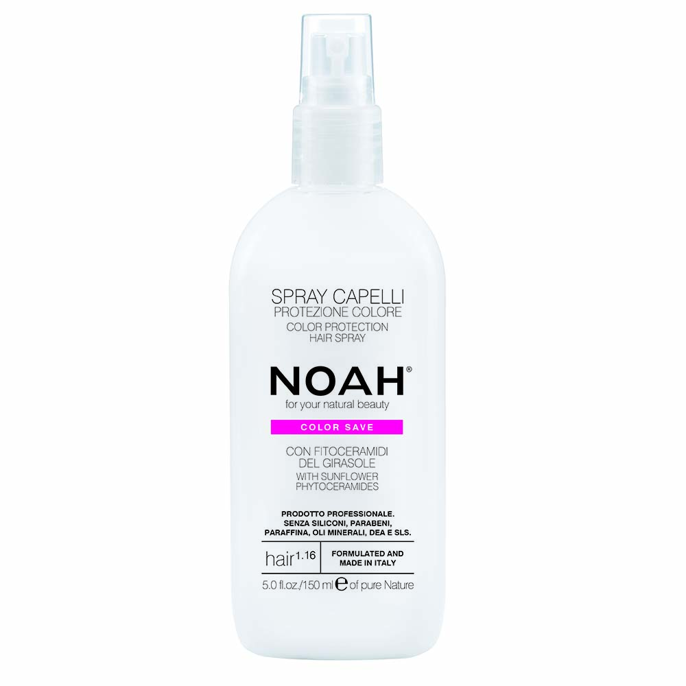 NOAH Hair Color save Спрей для защиты цвета волос с фитокерамидами подсолнуха 150мл NOAH Hair Color save Спрей для защиты цвета волос с фитокерамидами подсолнуха 150мл