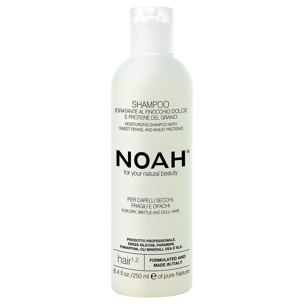 NOAH Hair Шампунь увлажняющий с фенхелем для слабых волос 250мл NOAH Hair Шампунь увлажняющий с фенхелем для слабых волос 250мл