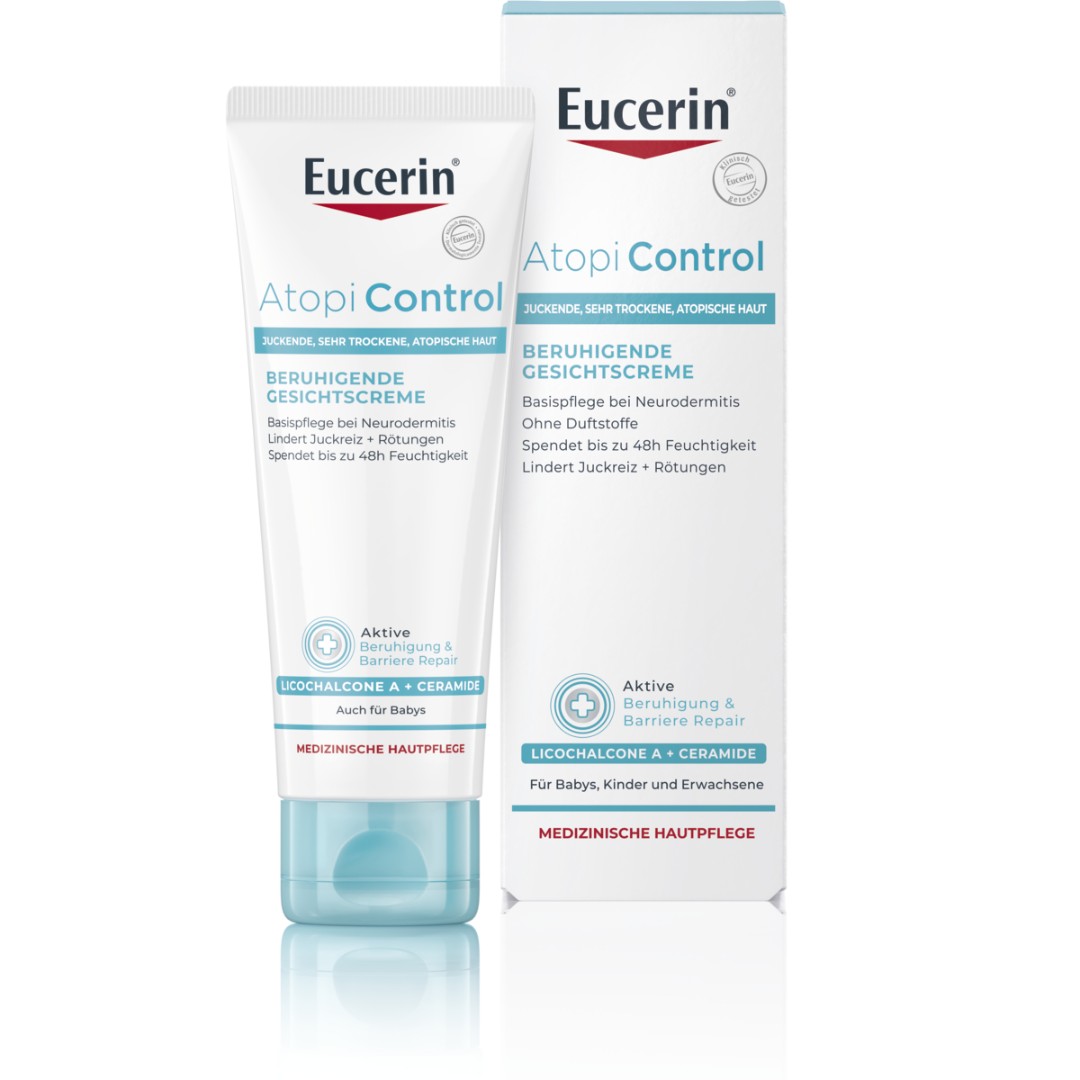 Крем Eucerin 63614 Атопі Контрол заспокійливий для сухої та атопічної шкіри обличчя 50мл