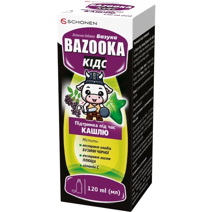 Базука Кидс эликсир флак.120мл