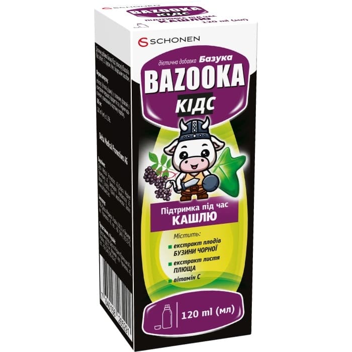 Базука Кидс эликсир флак.120мл