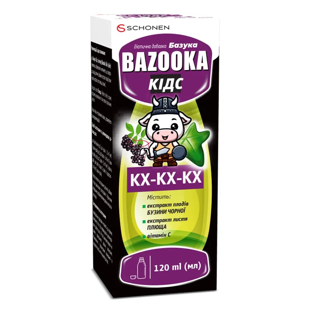 Базука Кідс еліксир флак.120мл