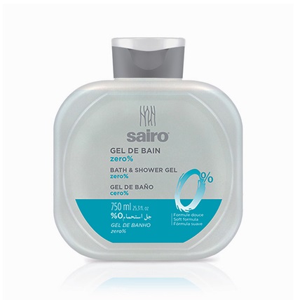 Гель для душу та ванни Sairo Zero% 750мл