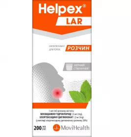 Хелпекс Лар ополаскиватель д/горла 200мл