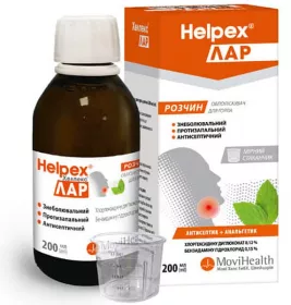 Хелпекс Лар ополіскувач д/горла 200мл