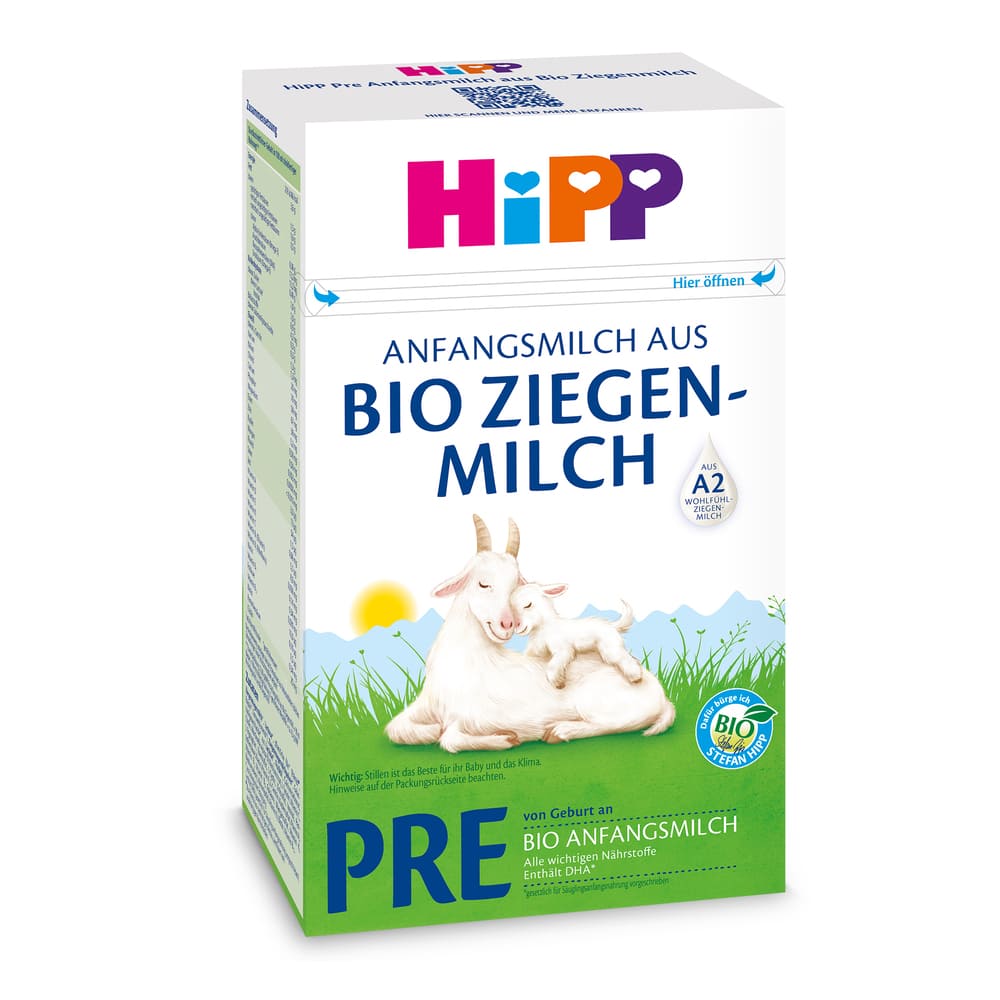 *Смесь HiPP Bio Ziegen Milch Pre сухая на козьем молоке с рождения 400г *Смесь HiPP Bio Ziegen Milch Pre сухая на козьем молоке с рождения 400г