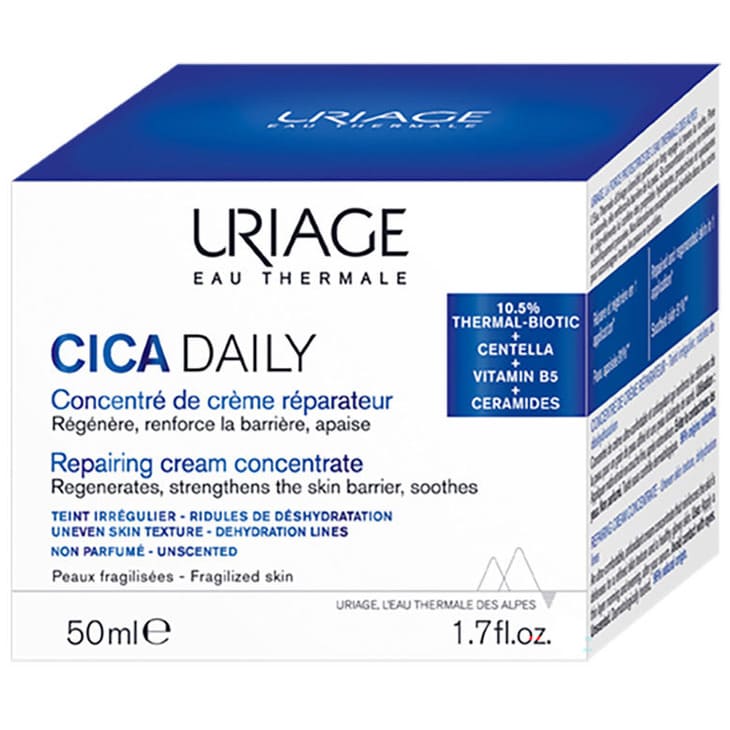 Крем Uriage Cica Daily Repairing Concentrate восстанавливающий для лица 50мл