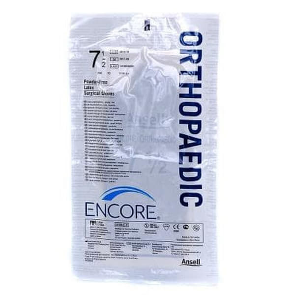 *Перчатки хирург. Encore Orthoaedic латекс. стер. б/пудр. р 7.5 *Перчатки хирург. Encore Orthoaedic латекс. стер. б/пудр. р 7.5