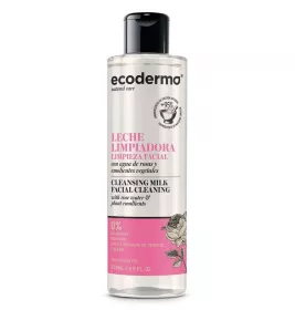 Молочко Ecoderma очищ. з троянд. водою та рослин. емолентами 200мл