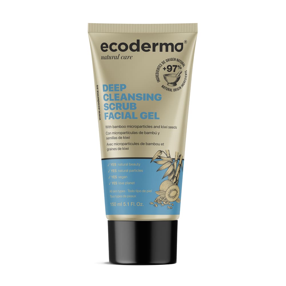 Гель-эксфолиант Ecoderma д/лица с бамбук.микрочаст. и семенами киви 150мл Гель-эксфолиант Ecoderma д/лица с бамбук.микрочаст. и семенами киви 150мл