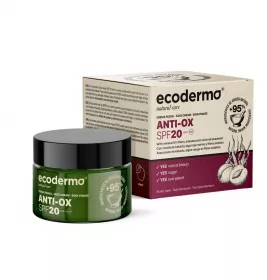 Крем Ecoderma д/лица антиокс.с экстр.сливы какаду и морс.вод. SPF 20 50мл