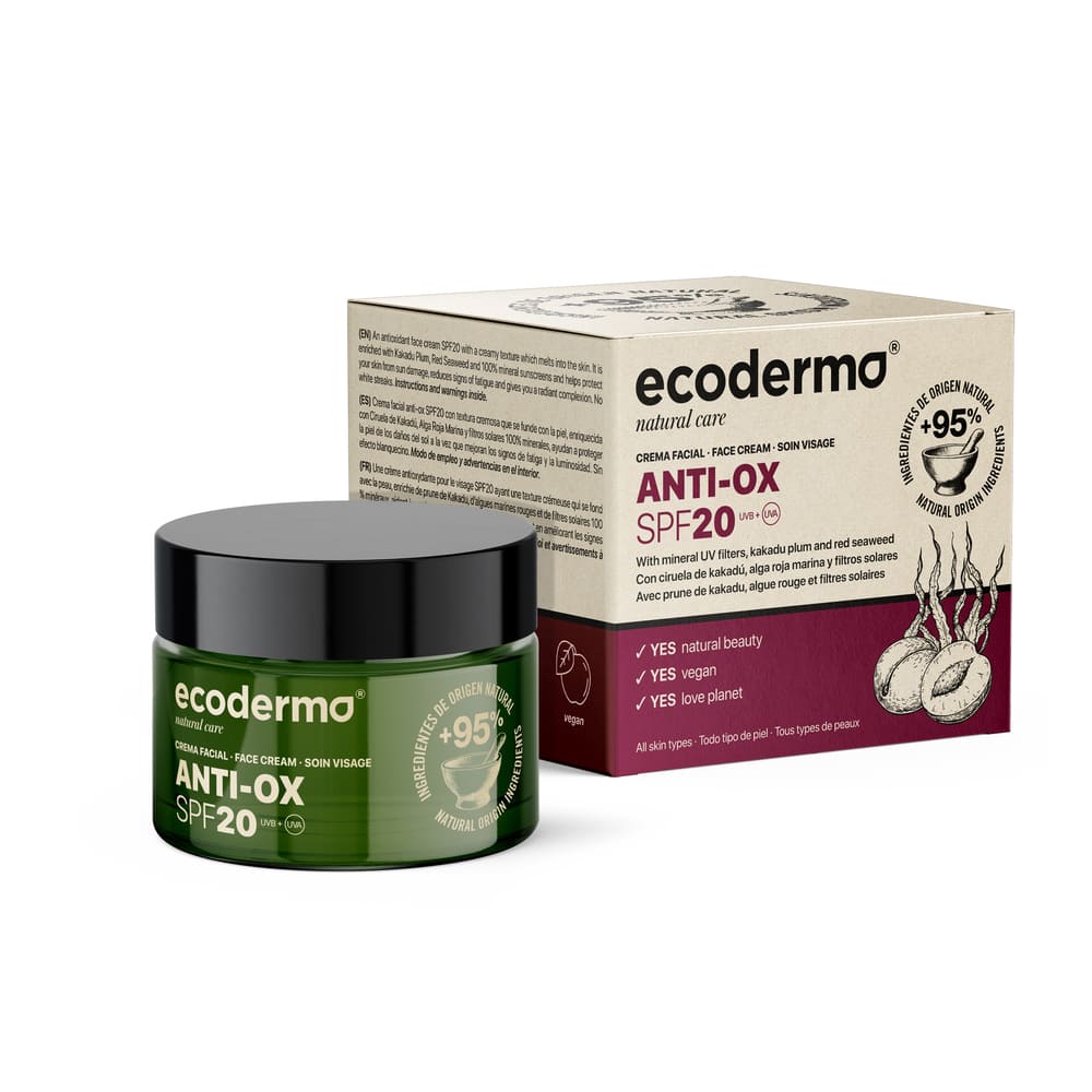 Крем Ecoderma д/обличчя антиокс.з екстр.сливи какаду і морс.вод. SPF 20 50мл
