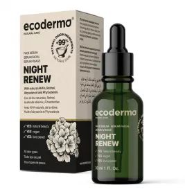 Сироватка Ecoderma ніч.д/інтенс.відновл.з натур.АНА,ретиналем,абіс.олією та фітостеролами 30мл