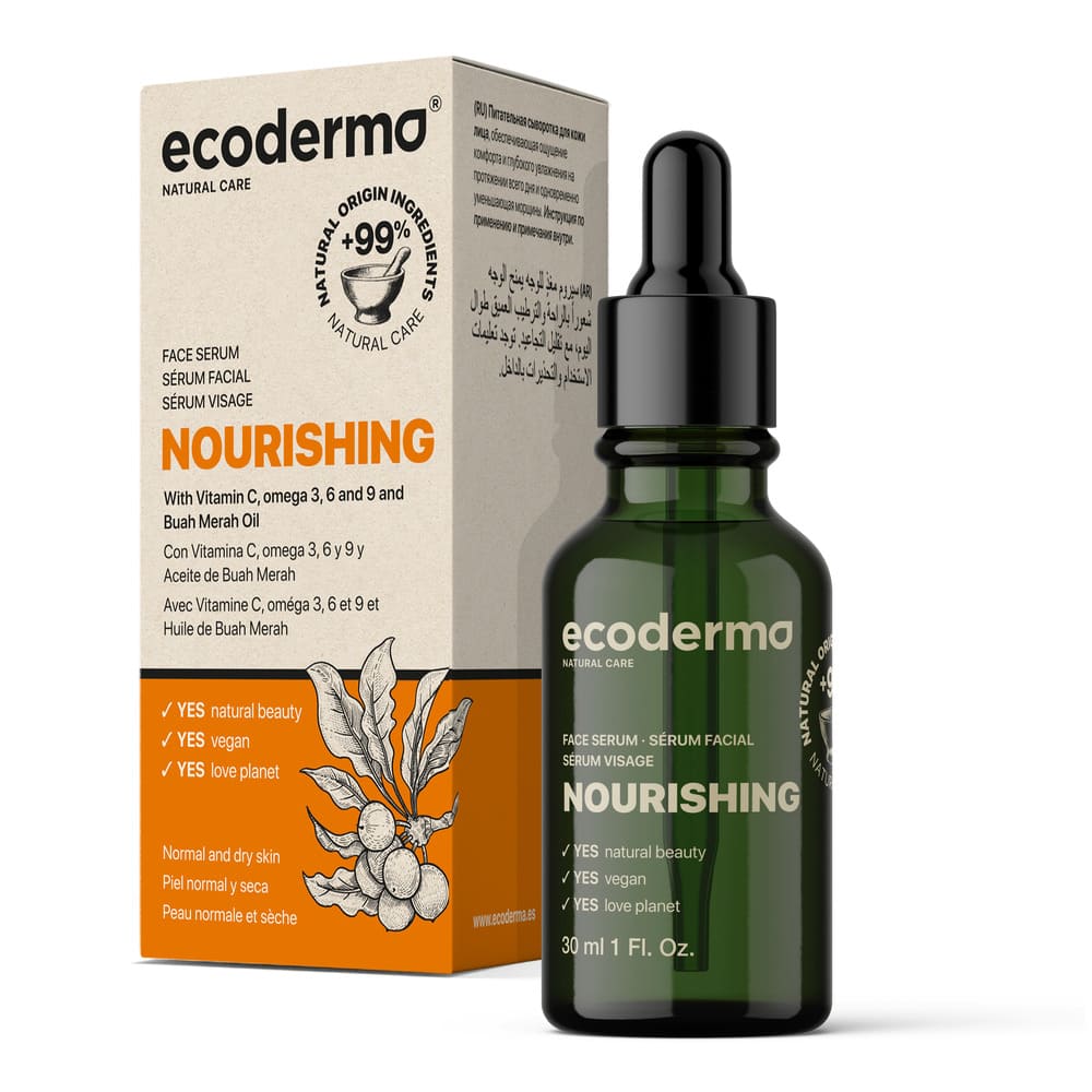 Сыворотка Ecoderma д/пит.кожи лица с вит. С и омега 3, 6 и 9, 30мл Сыворотка Ecoderma д/пит.кожи лица с вит. С и омега 3, 6 и 9, 30мл