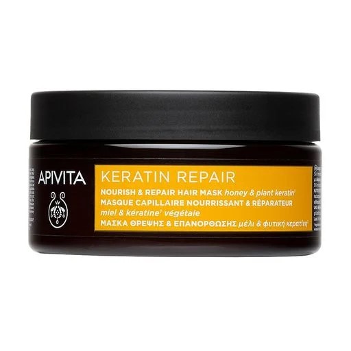 Маска для волосся Apivita Кератинове відновлення з медом і рослинним кератином 200 мл