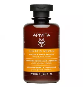 Шампунь Apivita Кератинове відновлення з медом і рослинним кератином 250 мл