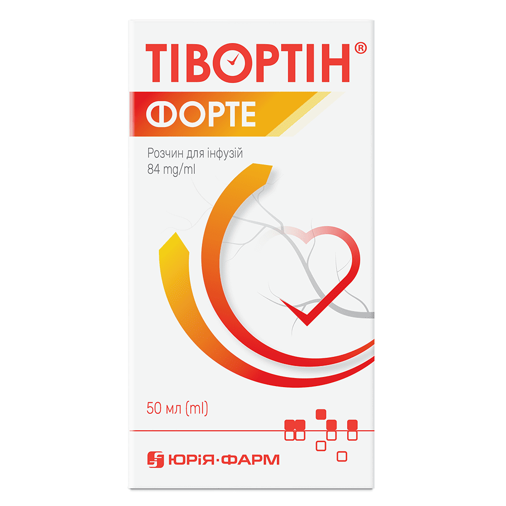 Тивортин Форте р-р д/ин. 84мг/мл флак. 50мл Юрия-фарм