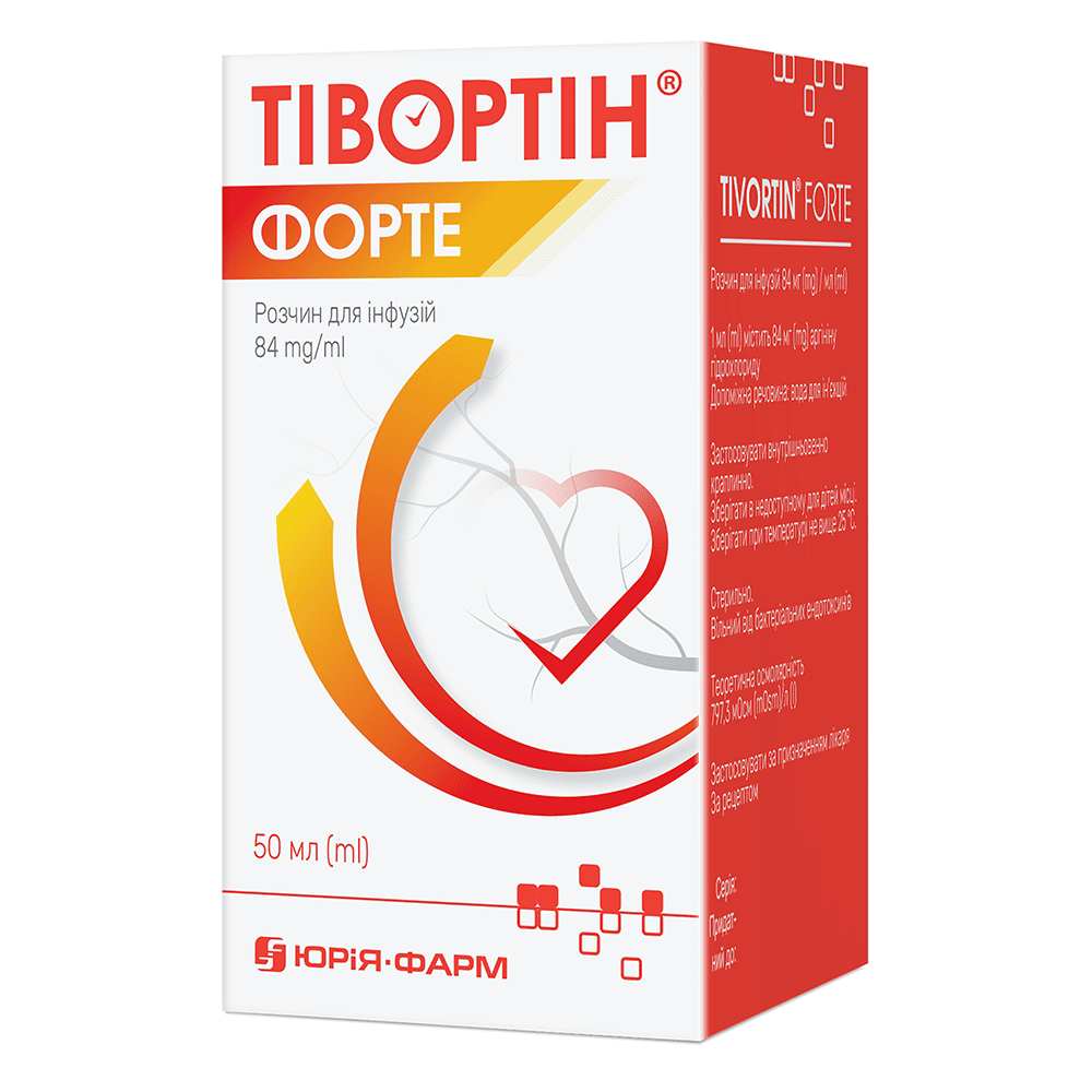 Тивортин Форте р-р д/ин. 84мг/мл флак. 50мл Юрия-фарм