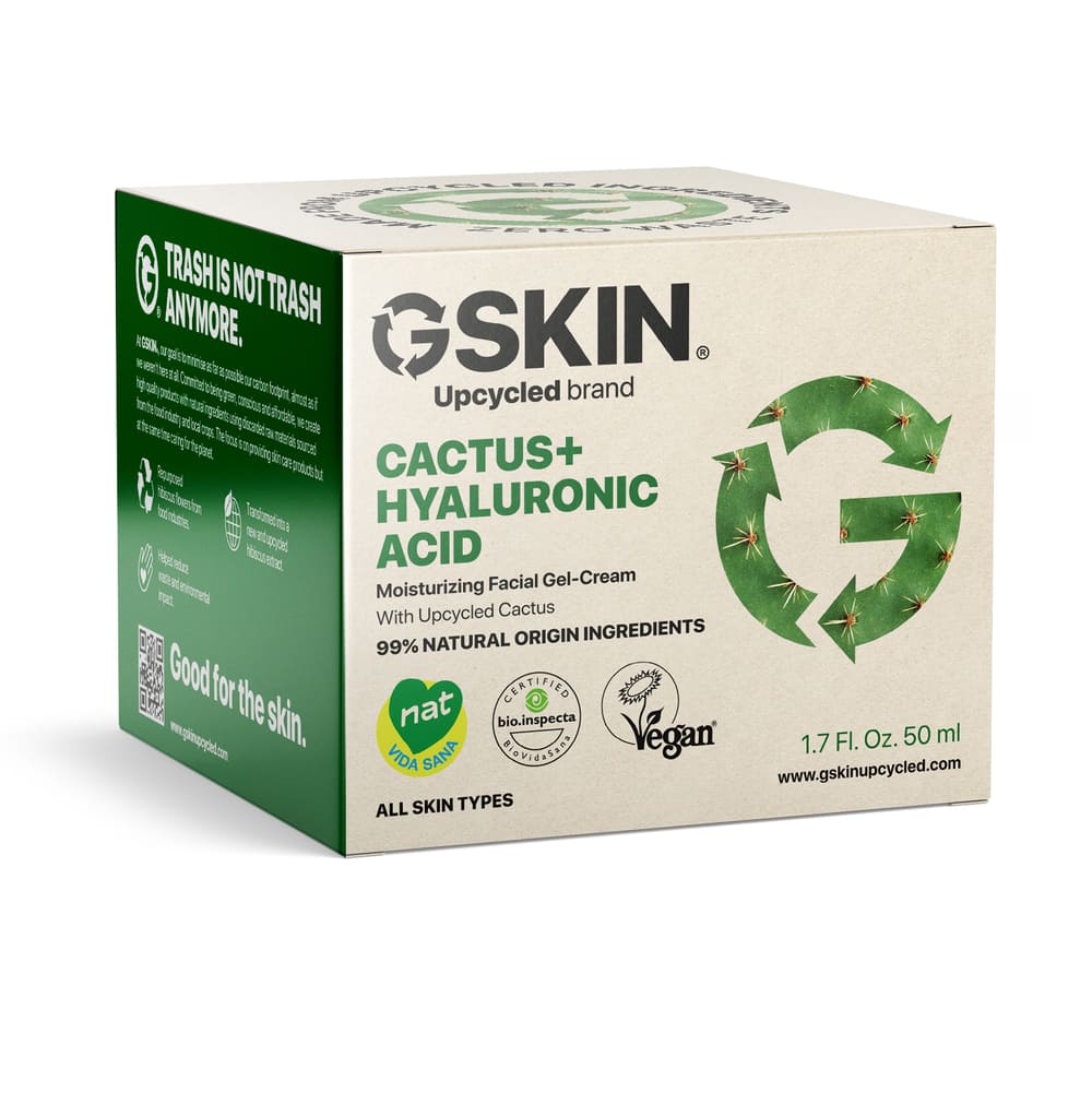 Крем-гель GSKIN звол. д/обличчя з кактусом та гіалурон. кисл. 50мл