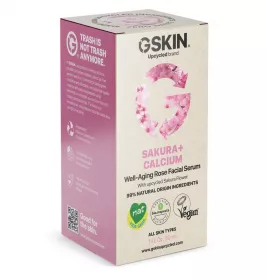 Сироватка GSKIN антивік. д/обличчя з екстр. квітів вишні та кальцієм 30мл