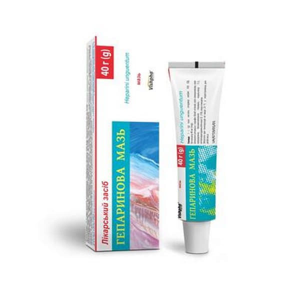 *Гепариновая мазь туба 40г ТМ Baum Pharm *Гепариновая мазь туба 40г ТМ Baum Pharm