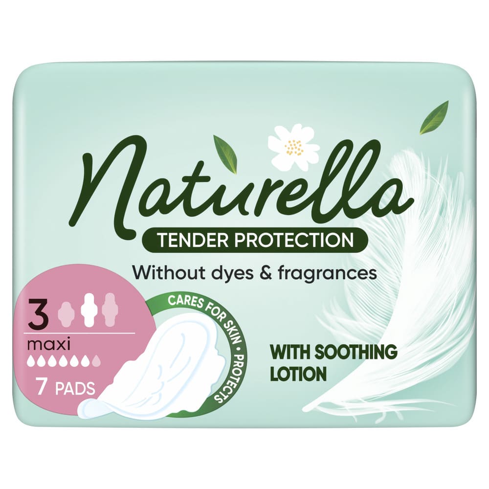 Прокладки Naturella Tender Protection Нежная защита Maxi №7 Прокладки Naturella Tender Protection Нежная защита Maxi №7
