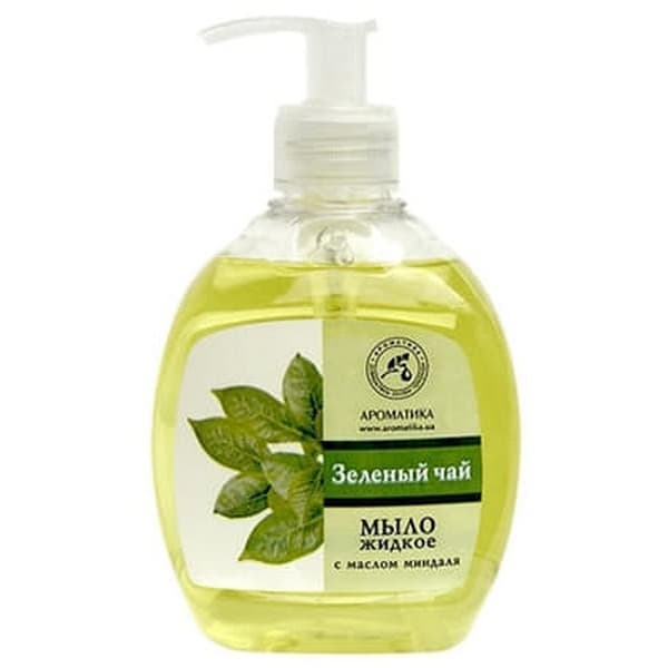 *Мило рідке Ароматика Зелений чай 290мл