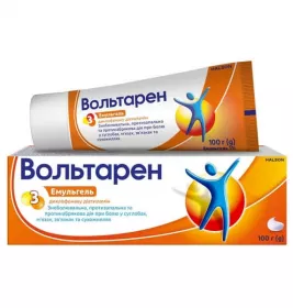 Вольтарен емульгель 1% туба 100г Халеон