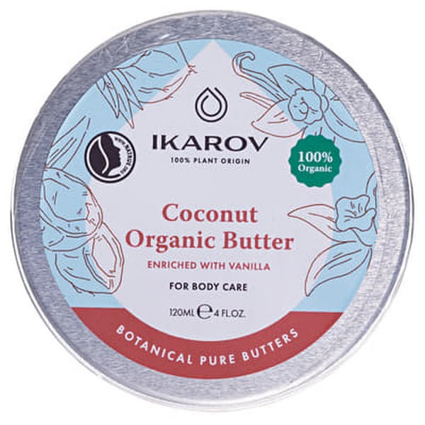 *Олія Ikarov кокосова органічна збагачена ваніллю 120мл