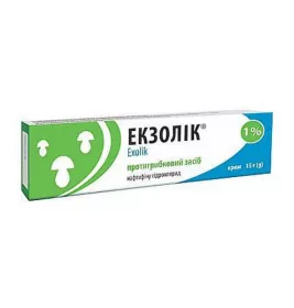 *Экзолик крем 1% 15г Красная Звезда