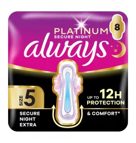Прокладки Always Platinum Secure Night Extra №8
