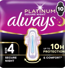 Прокладки Always Platinum Secure Night №10