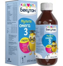 Бекутан Кідс Вітс МультиОмега-3 сироп флак. 250мл