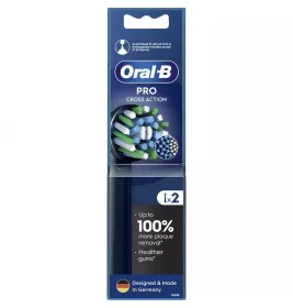 Насадка ORAL-B Cross Action EB50BRX для електр. зубної щітки №2 чорна