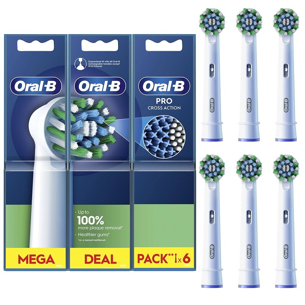 Насадка ORAL-B Cross Action EB50RX для электр. зубной щетки №6 Насадка ORAL-B Cross Action EB50RX для электр. зубной щетки №6