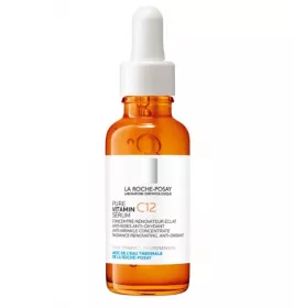 Сыворотка-антиоксидант La Roche-Posay против морщин Pure Vitamin C12 для обновления сияния кожи лица