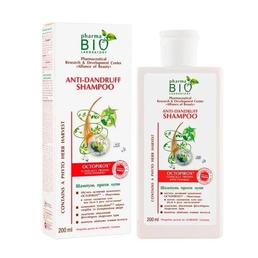 *Шампунь PharmaBio від лупи 200 мл