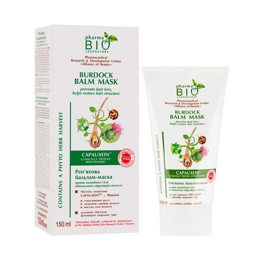 *Бальзам-маска PharmaBio Ріп'яхова 150 мл