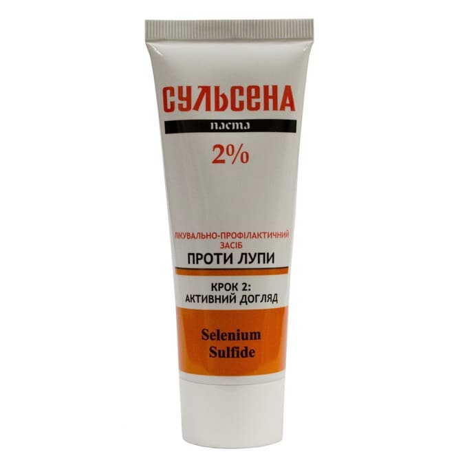 Паста Сульсена для волосся від лупи 2% 75 мл