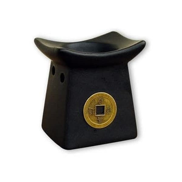 *Аромалампа Ароматика Пагода з монетою чорна