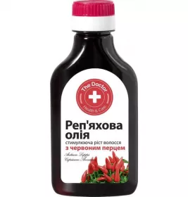 *Олія Домашній Доктор реп'яхова Стимул росту волосся Червоний перець 100 мл