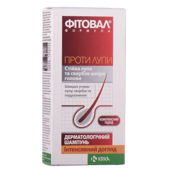 *Шампунь Фітовал формула інтенсивний догляд 100 мл