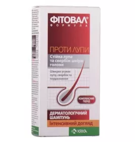 *Шампунь Фітовал формула інтенсивний догляд 100 мл