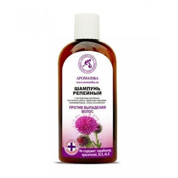 *Шампунь Ароматика реп'яховий проти випадіння волосся 200 мл
