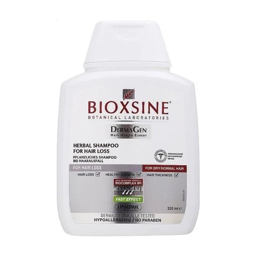 Шампунь Біоксин проти випадіння волосся для нормального і сухого волосся 300мл