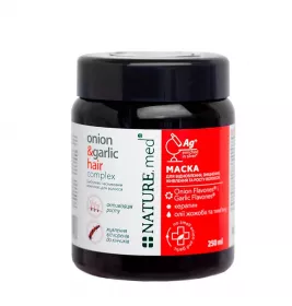 Маска Nature.med.Цибулево-часниковий комплекс для волосся 250мл
