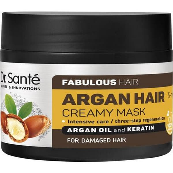 *Доктор Санте Крем-маска д/волосся Арган 300мл