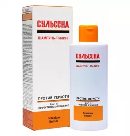*Шампунь-пілінг Сульсена проти лупи 150 мл
